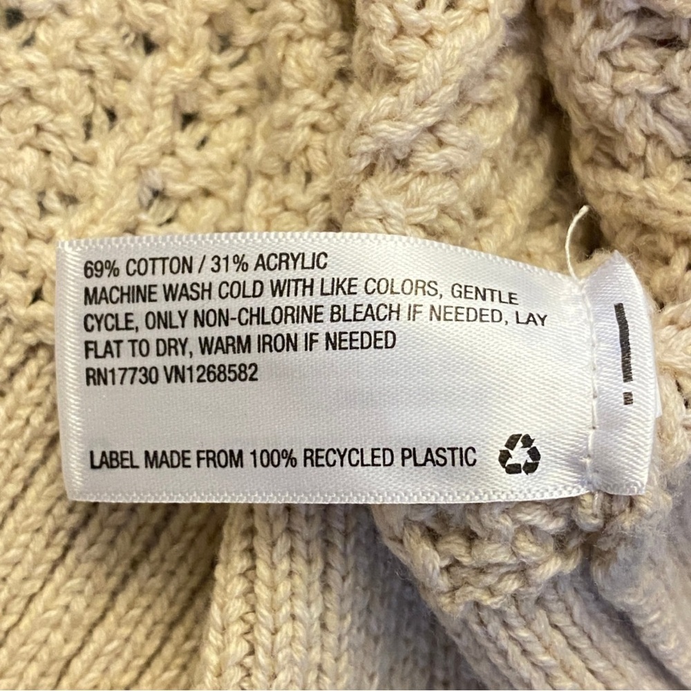 Universal Thread Cozy Beige Pullover - Size Large - Picture 10 of 11